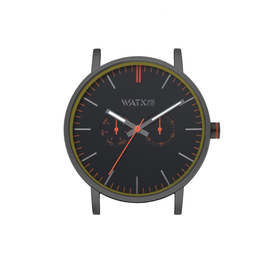 Montre Unisexe Watx & Colors  WXCA2713 Noir (Ø 44 mm)