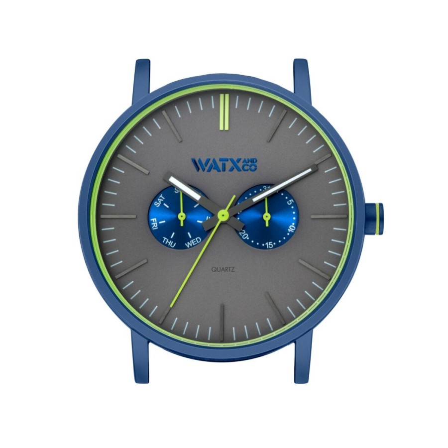 Unisex Watch Watx & Colors WXCA2726  Blue Grey (Ø 44 mm)