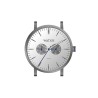 Unisex Watch Watx & Colors WXCA2703 Grey Silver (Ø 44 mm)