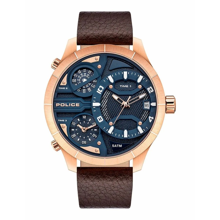 Montre Homme Police PEWJB2110602 (Ø 52 mm)