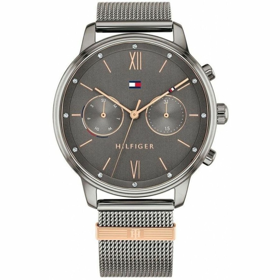 Montre Unisexe Tommy Hilfiger 1782304 Gris foncé (Ø 37 mm)