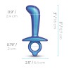 Anal plug B-Vibe Blue (7,6 cm)