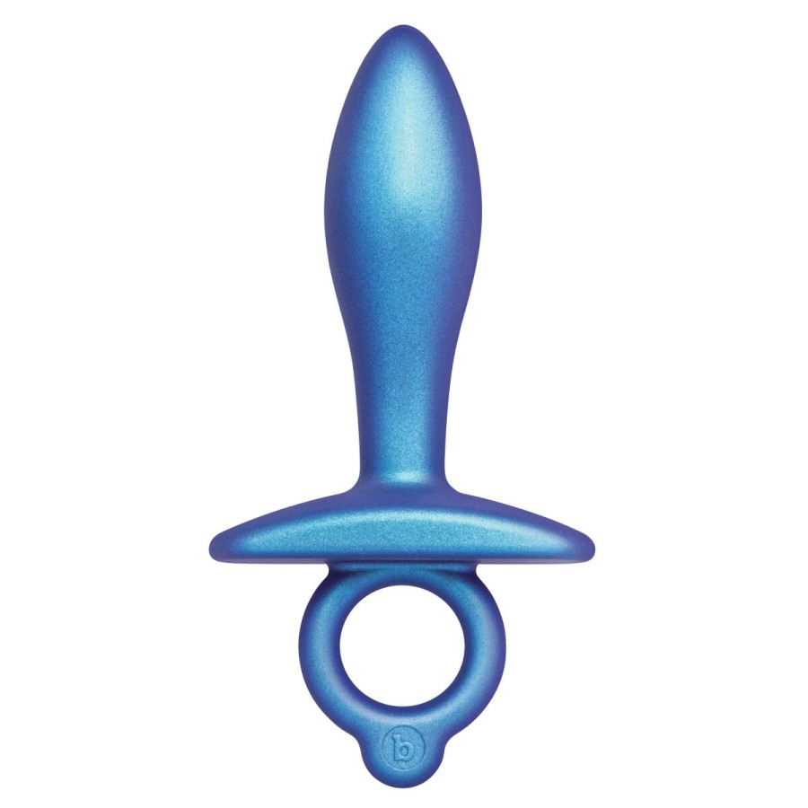 Anal plug B-Vibe Blue (7,6 cm)