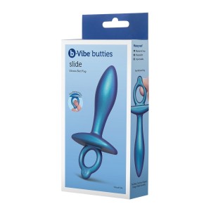 Plug Anal B-Vibe Bleu (7,6 cm)