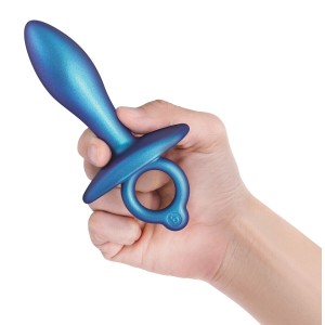 Anal plug B-Vibe Blue (7,6 cm)