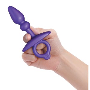 Plug Anal B-Vibe Violet (7,6 cm)