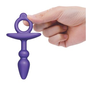Plug Anal B-Vibe Violet (7,6 cm)