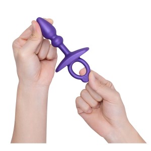 Plug Anal B-Vibe Violet (7,6 cm)