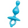 Anal plug B-Vibe Blue (7,6 cm)