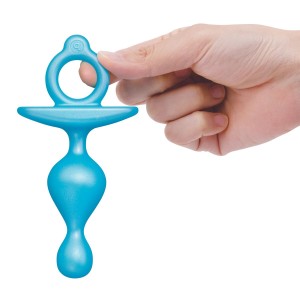 Anal plug B-Vibe Blue (7,6 cm)