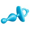 Anal plug B-Vibe Blue (7,6 cm)