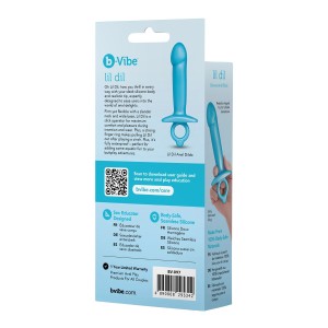 Anal plug B-Vibe Blue (10,5 cm)