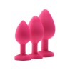 Plug Anal Dream Toys Flirts Rose 3 Pièces