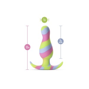 Anal plug Blush Avant Multicolour (8,9 cm) (7,6 cm)