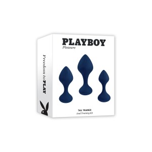 Anal plug Playboy Playboy Blue (8,9 cm)