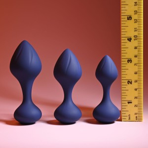 Anal plug Playboy Playboy Blue (8,9 cm)