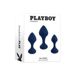 Anal plug Playboy Playboy Blue (8,9 cm)