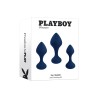Anal plug Playboy Playboy Blue (8,9 cm)