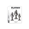 Plug Anal Playboy Playboy Argenté
