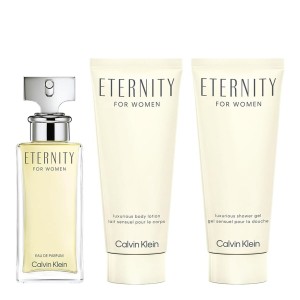 Women's Perfume Set Calvin Klein Eternity for Women 3 Pieces