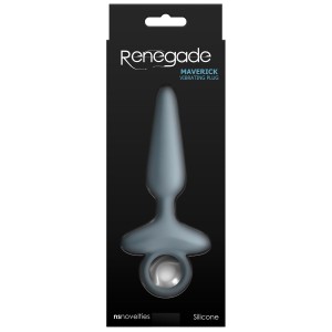 Anal plug NS Novelties Renegade Blue (10 cm)