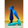 Gplug Small Neon Rose B-Vibe Blue (10 cm) (12 cm)