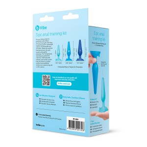 Gplug Small Neon Rose B-Vibe Blue (10 cm) (12 cm)