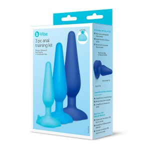 Gplug Small Neon Rose B-Vibe Blue (10 cm) (12 cm)