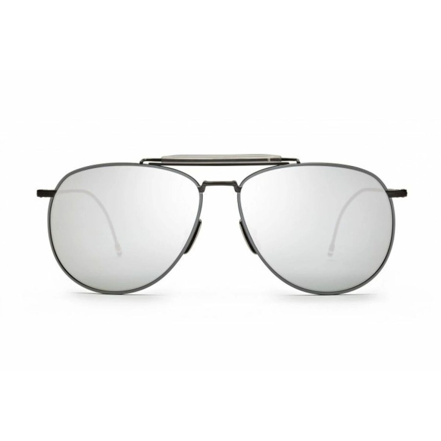 Lunettes de soleil Unisexe Thom Browne TB-015-LTD-BLK-GRY-62 Ø 62 mm