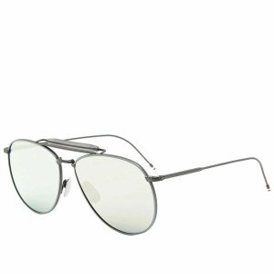 Lunettes de soleil Unisexe Thom Browne TB-015-LTD-BLK-GRY-62 Ø 62 mm