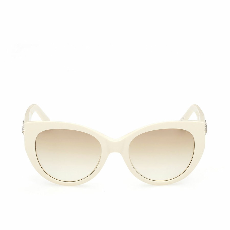 Ladies' Sunglasses Swarovski SK0372 21F Light brown Ø 53 mm