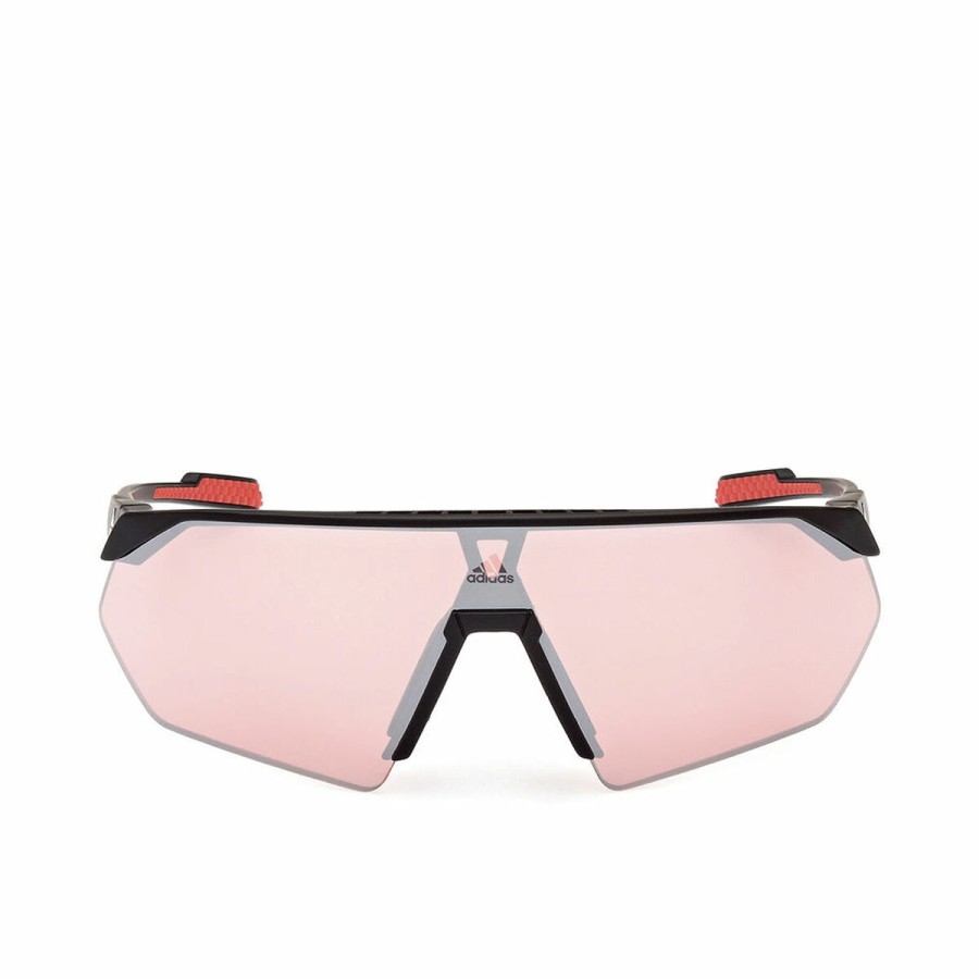 Lunettes de soleil Femme Adidas SP0076 02E Noir Ø 49 mm