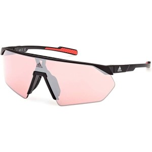 Lunettes de soleil Femme Adidas SP0076 02E Noir Ø 49 mm