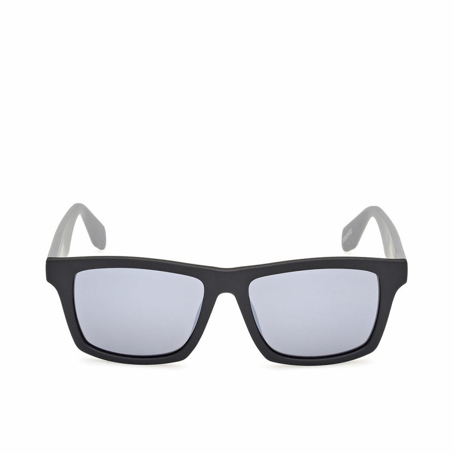 Lunettes de soleil Unisexe Adidas OR0115 Noir Argent ø 54 mm