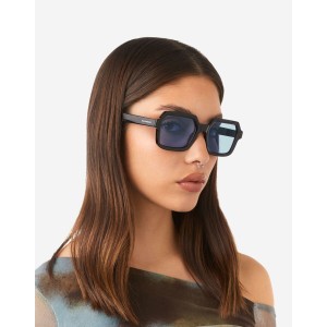 Lunettes de soleil Unisexe Hawkers MINIMAL MAX Noir ø 54 mm