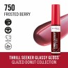 Lip-gloss Rimmel London THRILL SEEKER Nº 750-Frosted Berry 6 ml