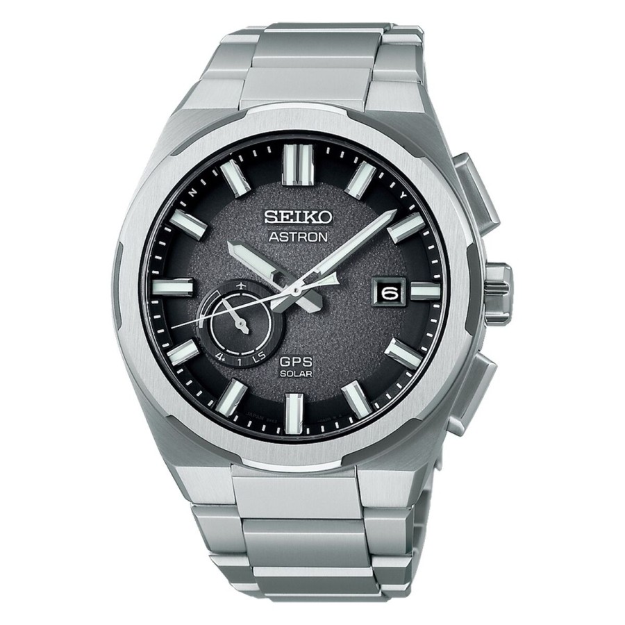 Montre Unisexe Seiko ASTRON Mod. SOLAR GPS Argenté