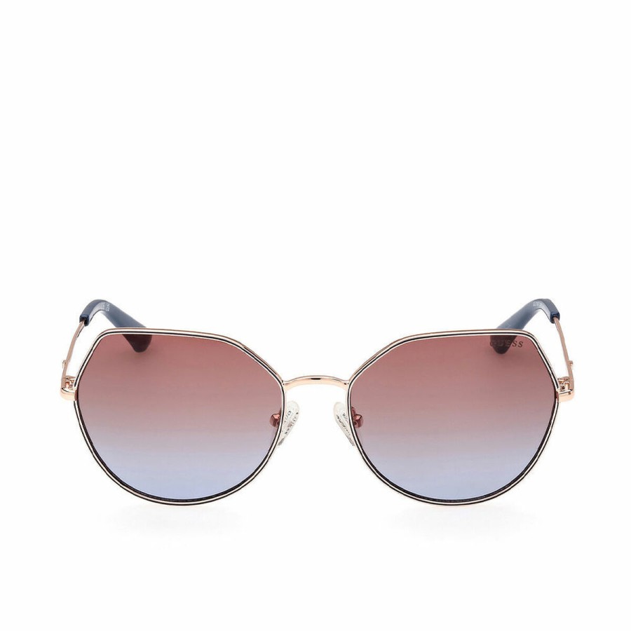 Lunettes de soleil Homme Guess GU7867 28F Or rose