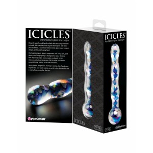 Gode Pipedream Icicles Multicouleur