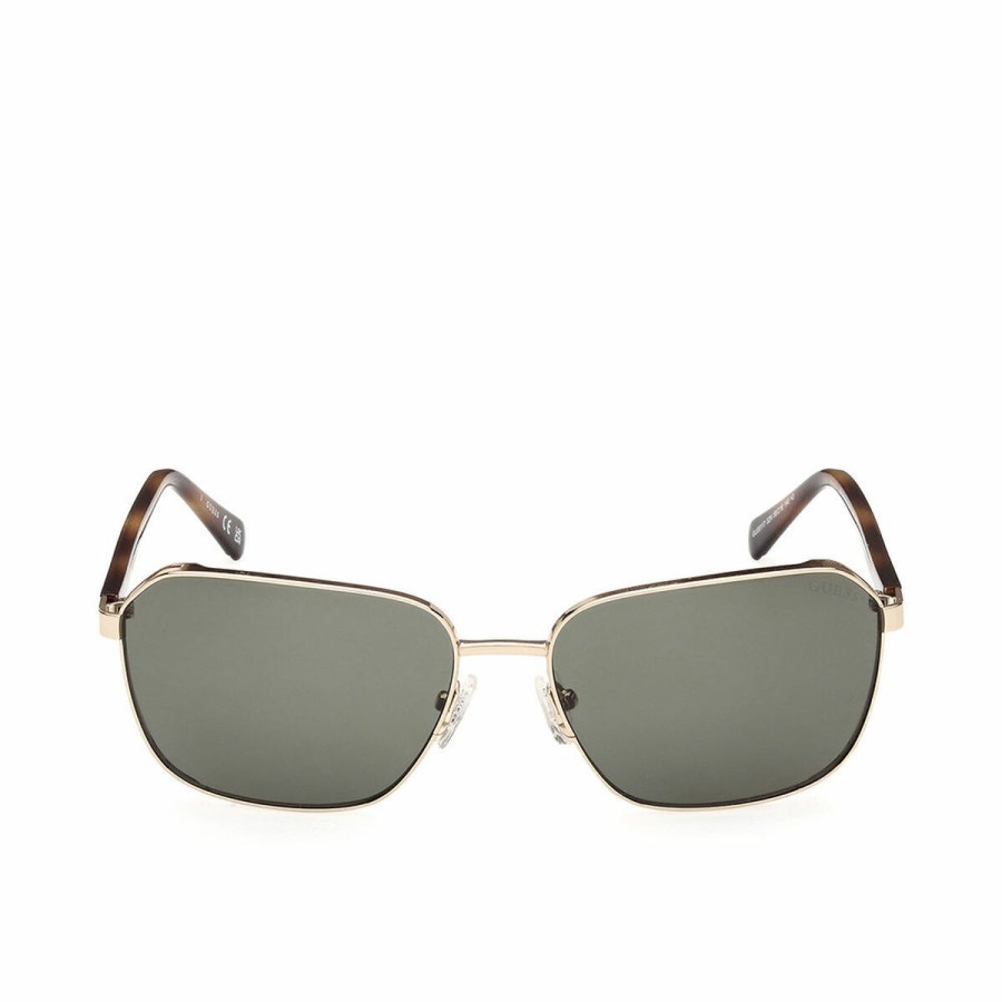 Men's Sunglasses Guess GU00117-5732N Golden ø 57 mm