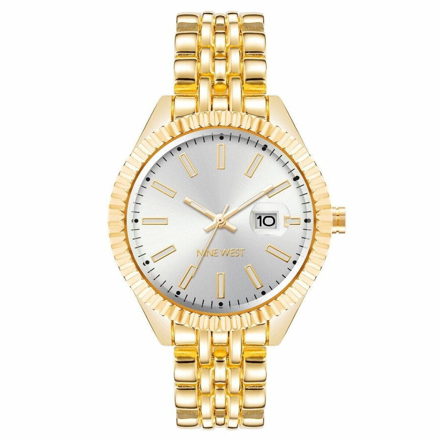 Montre Femme Nine West NW-2660SVGB (Ø 34 mm)