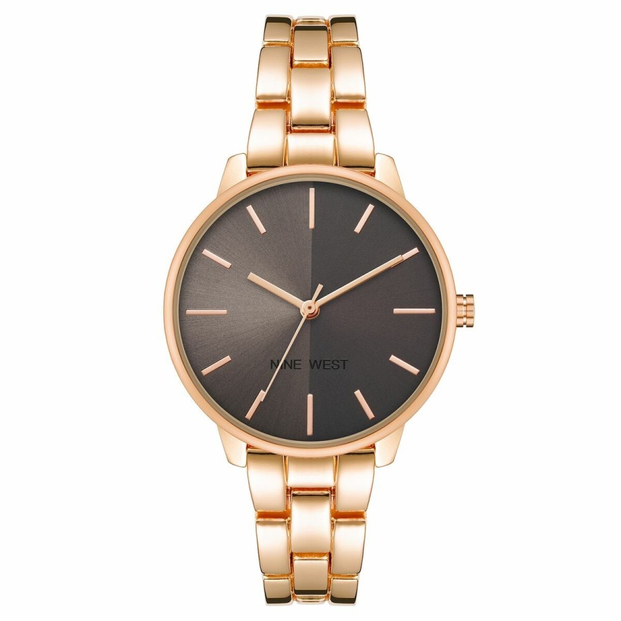 Ladies' Watch Nine West NW-2682GYRG (Ø 34 mm)