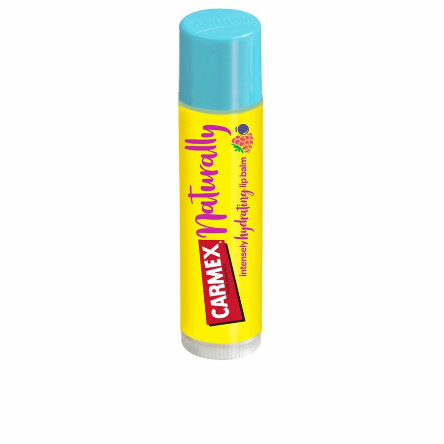 Baume hydratant Carmex Hi Anti-Age Transparent Fruits rouges Stick Volumateur pour lèvres