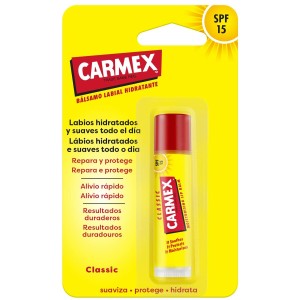 Baume à lèvres hydratant Carmex Classic Jaune Noir Spf 15 Stick