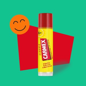 Baume à lèvres hydratant Carmex Classic Jaune Noir Spf 15 Stick