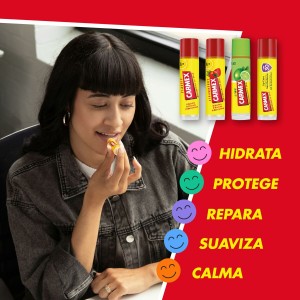 Baume à lèvres hydratant Carmex Classic Jaune Noir Spf 15 Stick