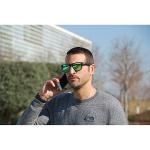 Lunettes de soleil Unisexe Eagle WAVE Noir Miroir