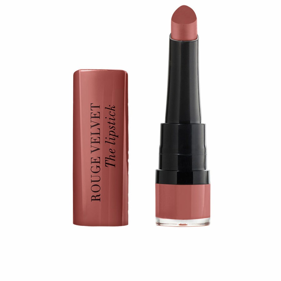 Lipstick Bourjois ROUGE VELVET THE LIPSTICK Nº 48-Mochamour 2,4 g