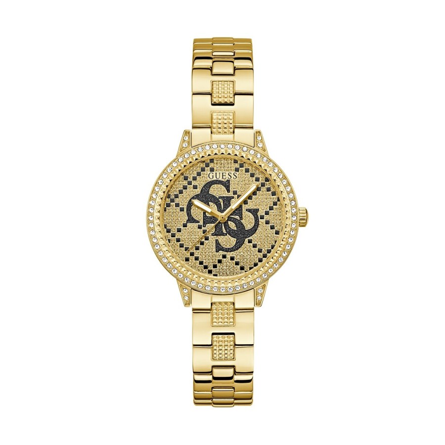 Montre Femme Guess G LACE Doré