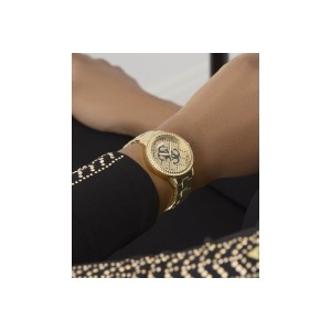 Montre Femme Guess G LACE Doré